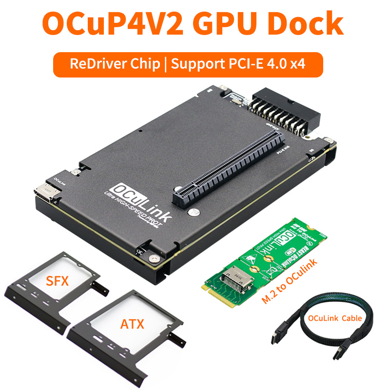 Oculink Egpu Mini Pc - OCuP4V2 OCuLink GPU Dock con Chip