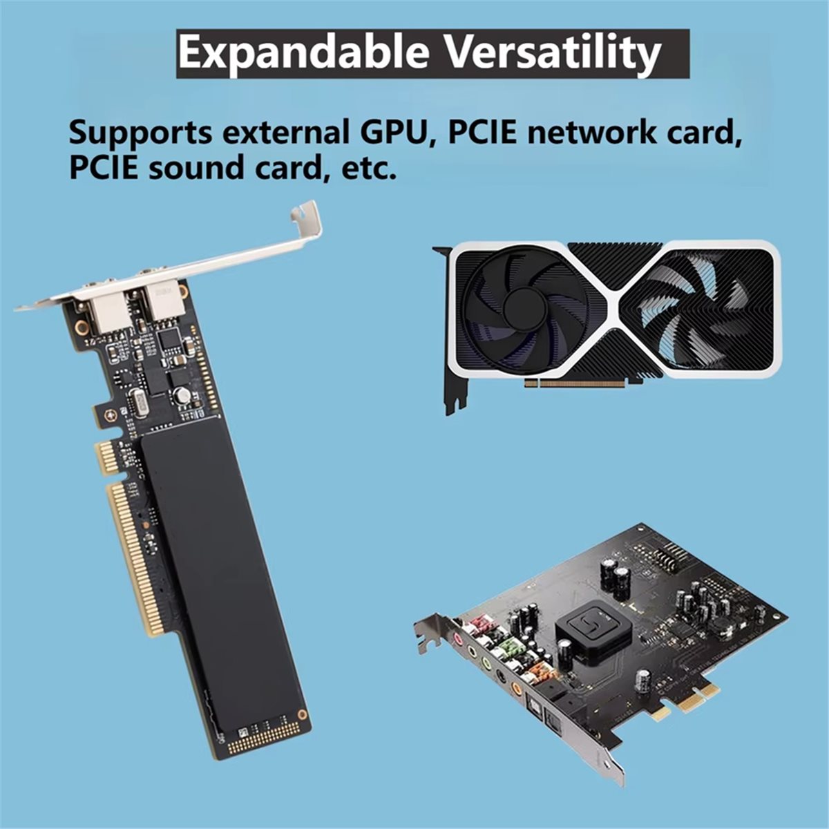 Base de Tarjeta Gráfica E@MB*R - Oculink Egpu Mini Pc reseña y precio